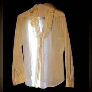 Sheet tuxedo style shirt